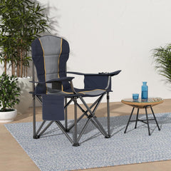 XXL Campingstuhl Outdoor Faltbar Angelstuhl 200kg Gepolstert