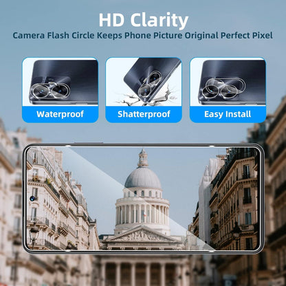 Panzer Schutz Glas Realme C55 2x Displayschutz Kameraschutz Folie