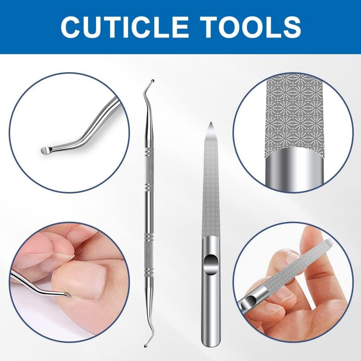 Professionelle Fußnagelzange Set für dicke Nägel - Extra scharfer