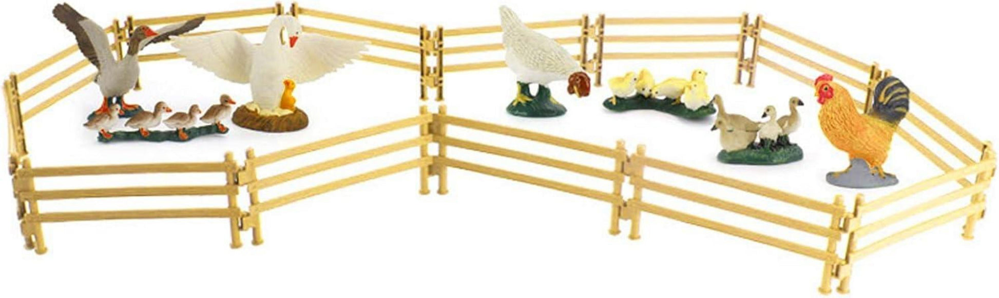 70-teiliger Pferdezaun Spielzeug Set für Kinder DIY Bauernhof Zubehör