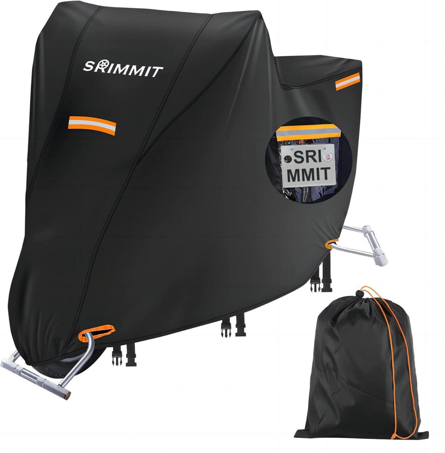 Motorradgarage Winterfest | Wasserdichte Abdeckplane 420D Oxford-Stoff