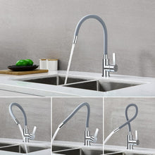 Küchenarmatur mit Silikonschlauch, Hochdruck Wasserhahn