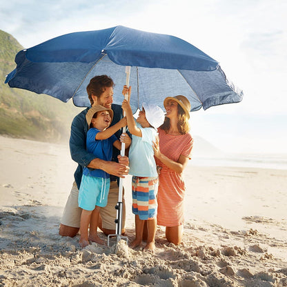Schirmständer 4 Heringe Abnehmbar Einstellbar Metall Bodenanker für Sonnenschirm