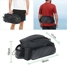 Fahrradtasche Gepäckträger wasserdicht reflektierend