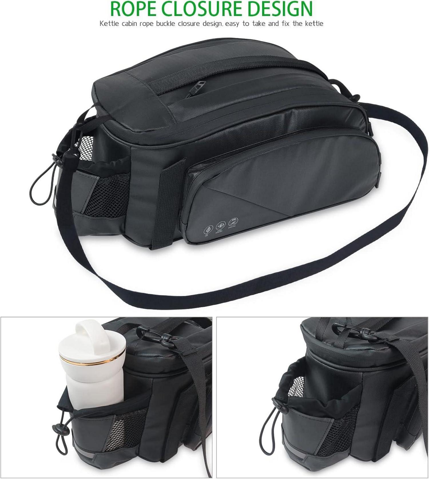 11L Fahrradtasche Gepäckträger Reflektierend wasserdicht Multifunktional