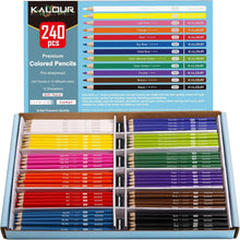Buntstifte 240 Stifte 12 Farben Künstler Premium Erwachsene