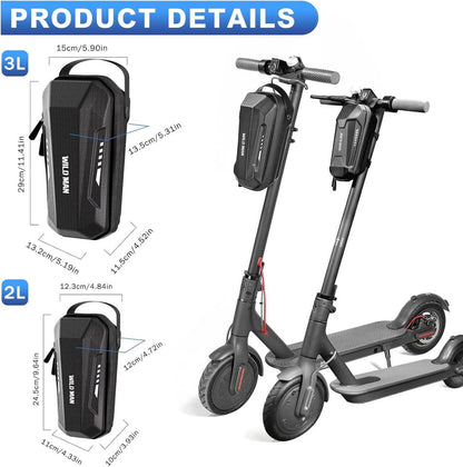 2/3L E Scooter Lenkertasche wasserdicht mit Schnellspanner