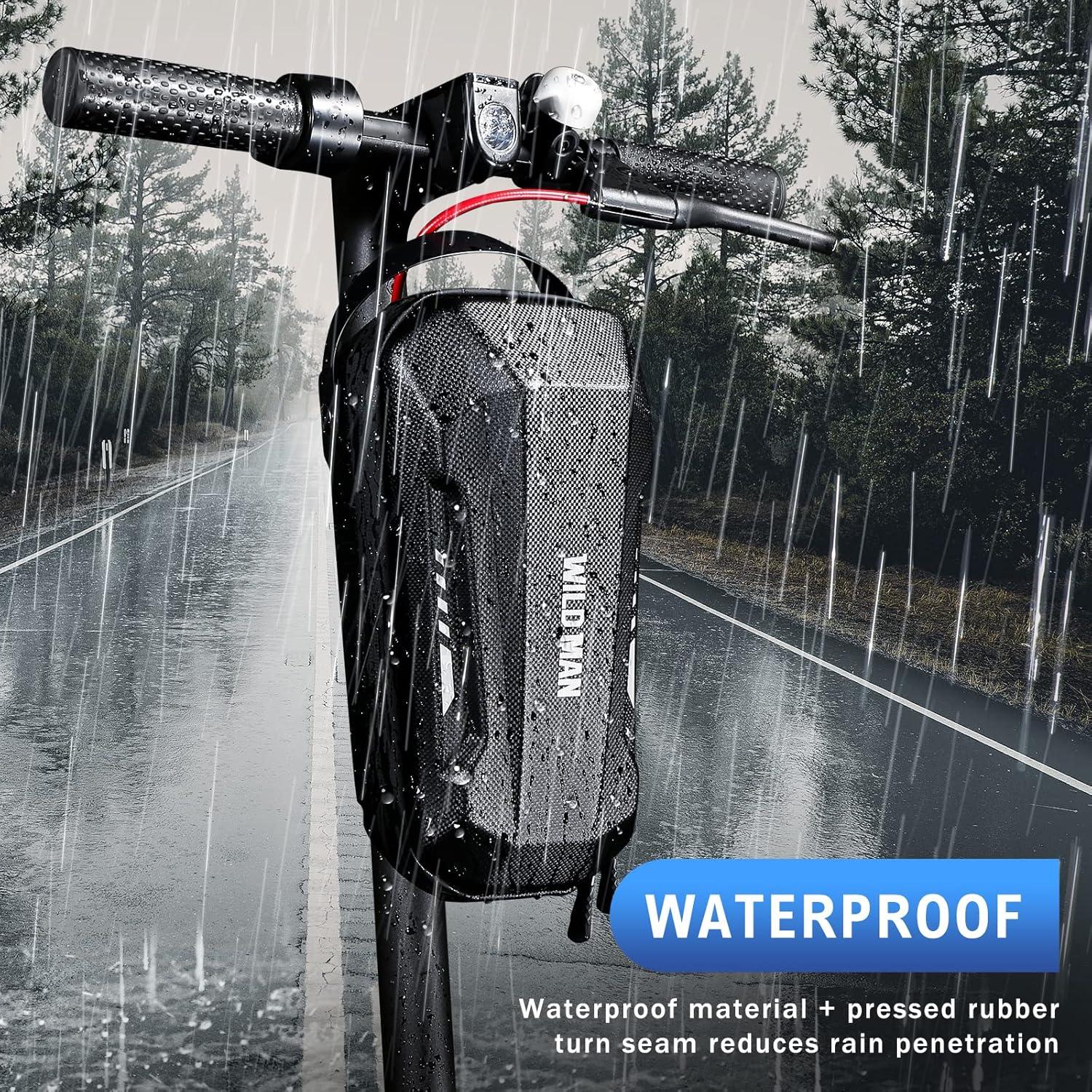 2/3L E Scooter Tasche wasserdichte Version Schnellspanner Lenkertasche EVA