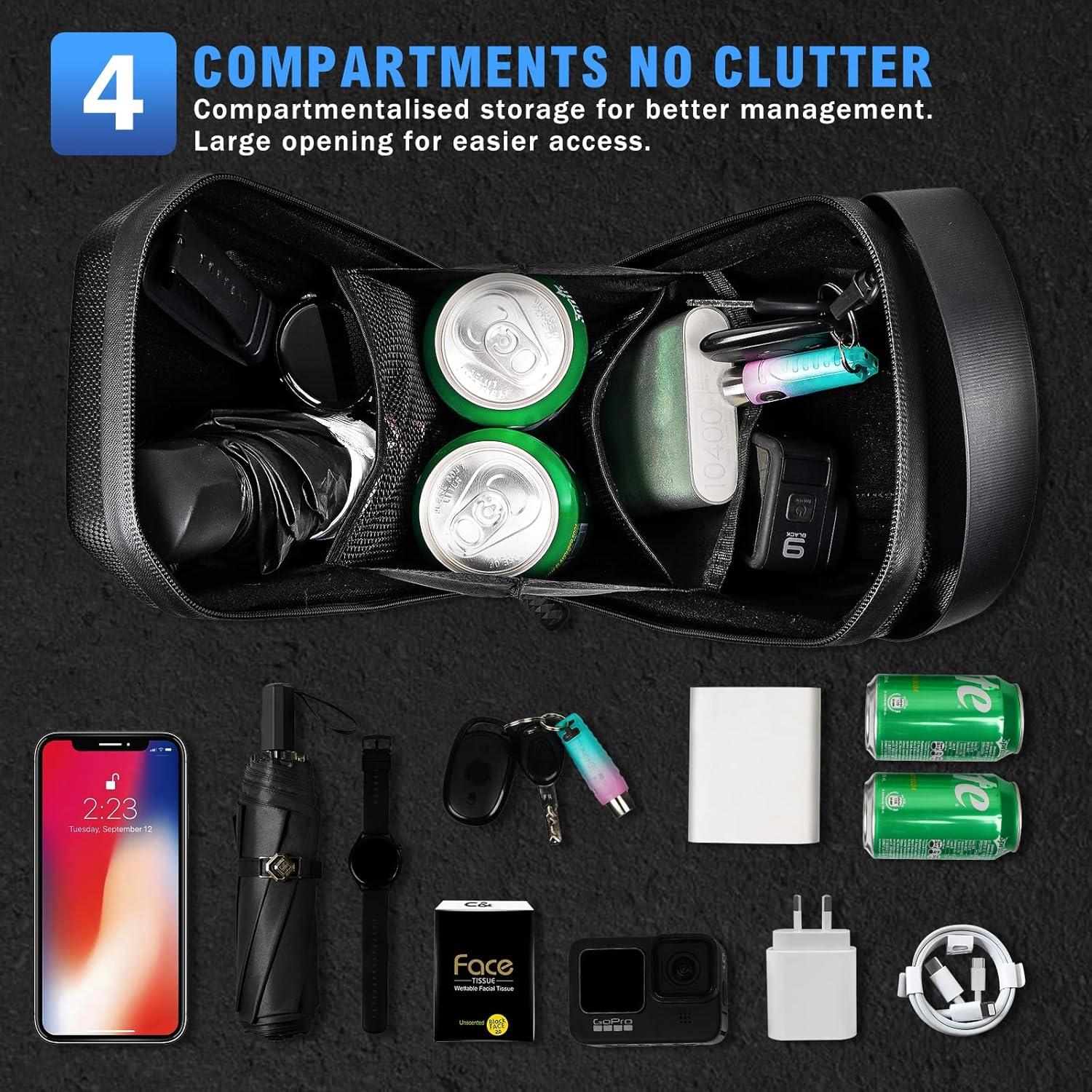 E Scooter Tasche wasserdichte Version mit 3L Fassungsvermögen