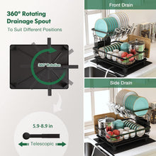 MAJALiS 2-Stufiges Abtropfgestell Edelstahl mit