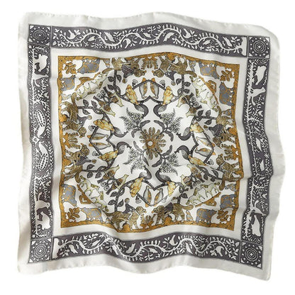Seidentuch Damen 70x70cm leicht elegant Geschenkidee