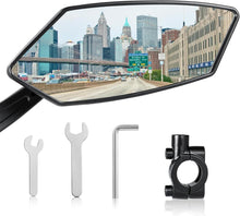 Fahrradspiegel HD Vision extra groß Echtglas klappbar wendbar