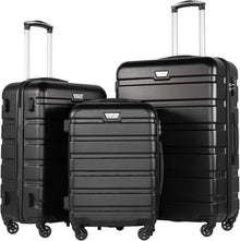 Premium Hartschalenkoffer Set 3-teilig mit TSA-Schloss und 4 Rollen