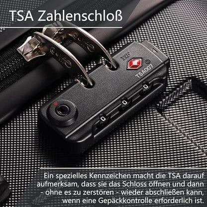 COOLIFE Reisekoffer-Set: Hartschale, TSA-Schloss, 3 Größen