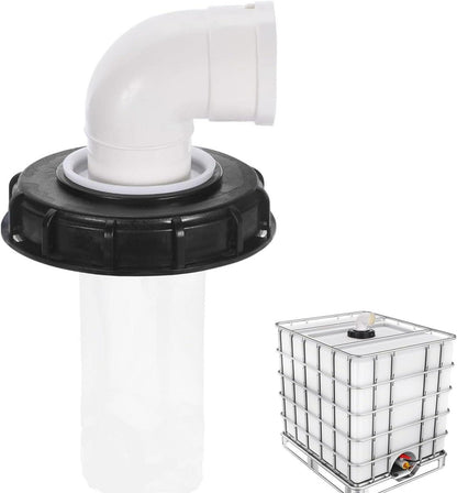 IBC Deckel Filter 90° Nylon Wasserfilter 163mm Tankdeckel