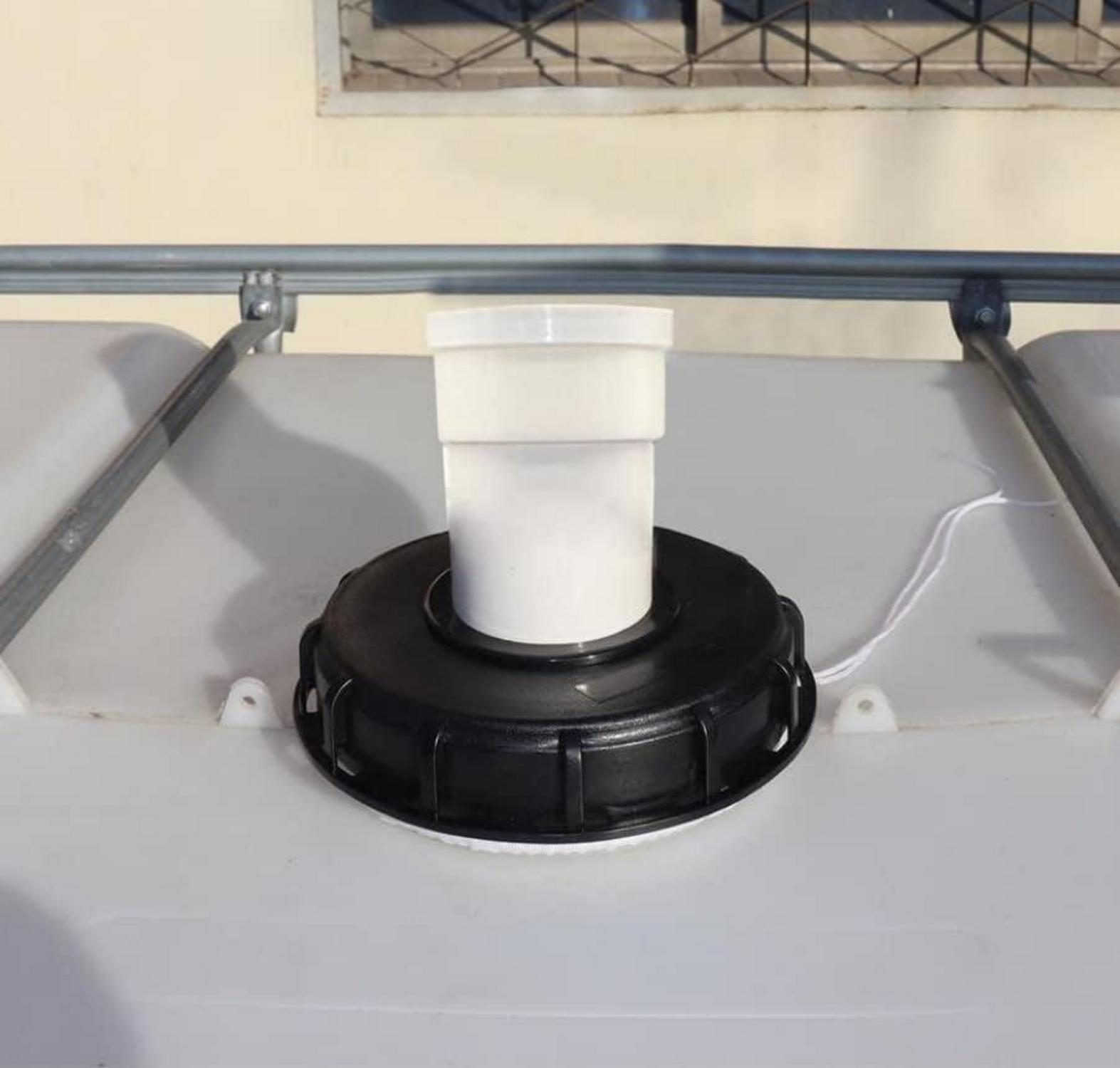 IBC Deckel Filter 180° Wasserfilter 163mm Nylon Tankdeckel
