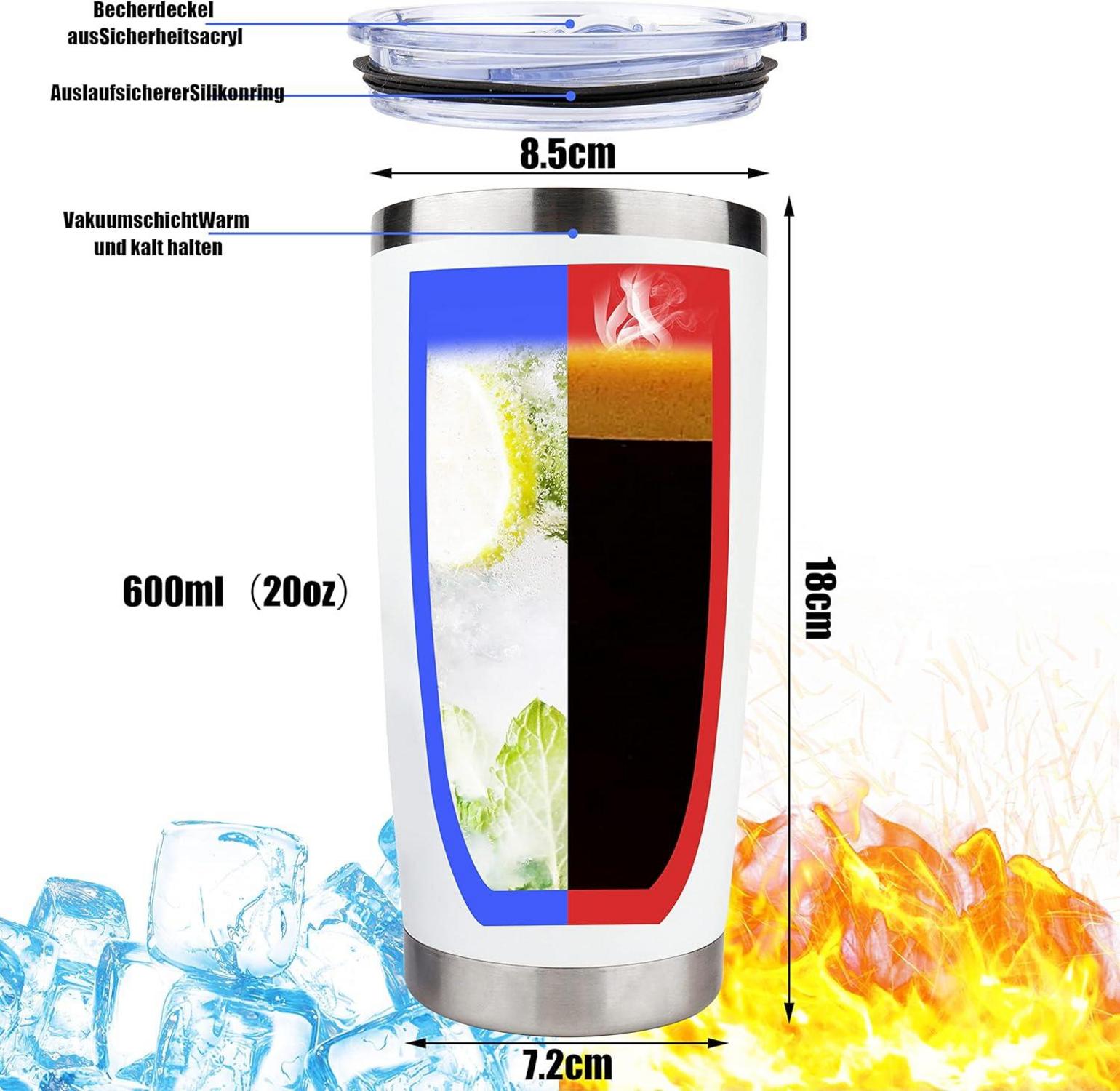 Abschiedsgeschenk Kollegen Thermobecher Lustiges Geschenk