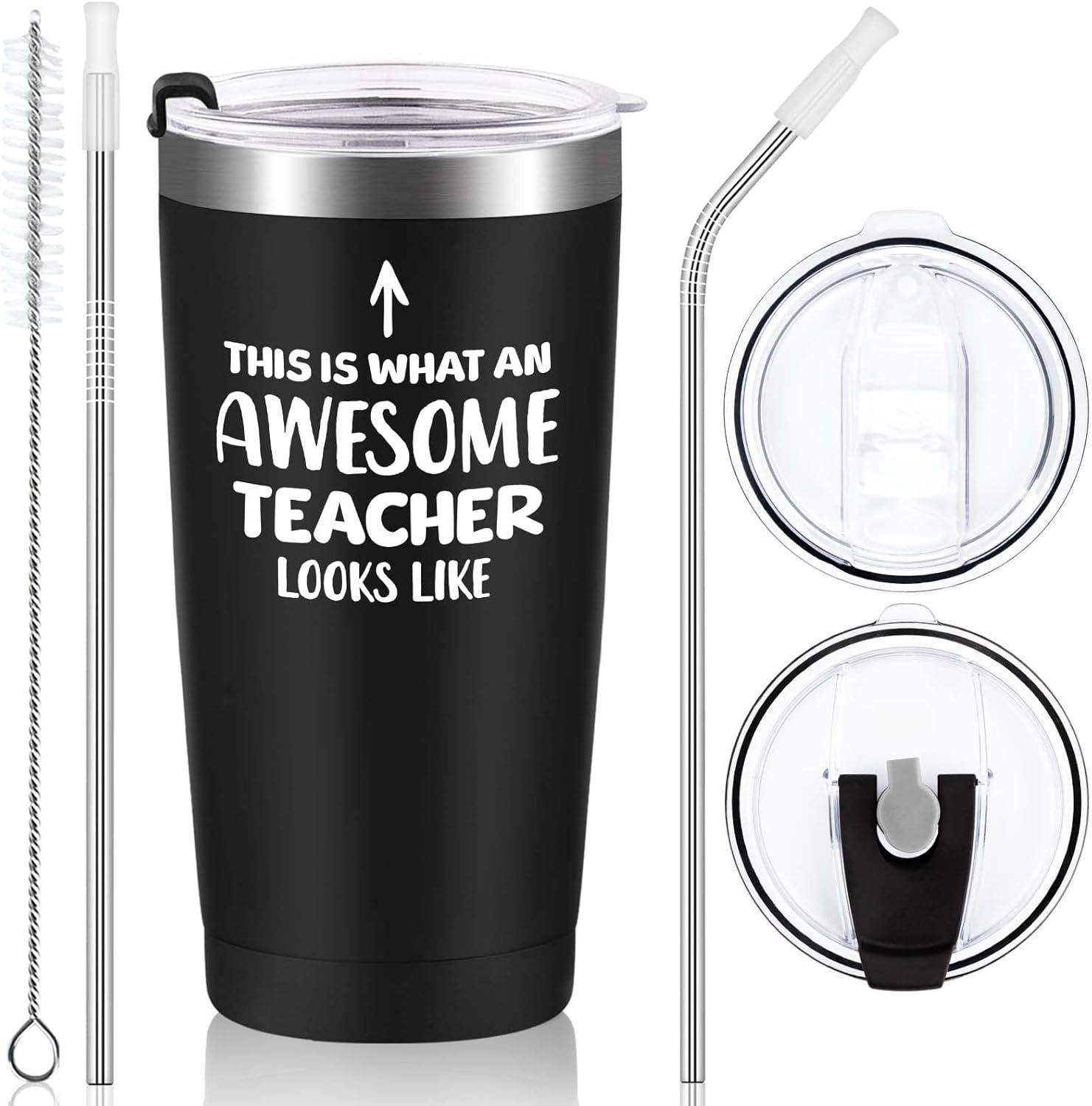 Abschiedsgeschenk Kollegen Weinbecher 600ml Schwarz Doppelwandig - Livole