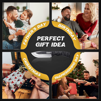 Outdoor-Messer Survival DRAGON RIOT Kydex Scheide G10 Griff Bushcraft 10 cm