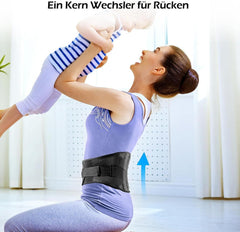 Rückenbandage Atmungsaktiv Stützgürtel Rückengurt 5 Aufenthalten Sport