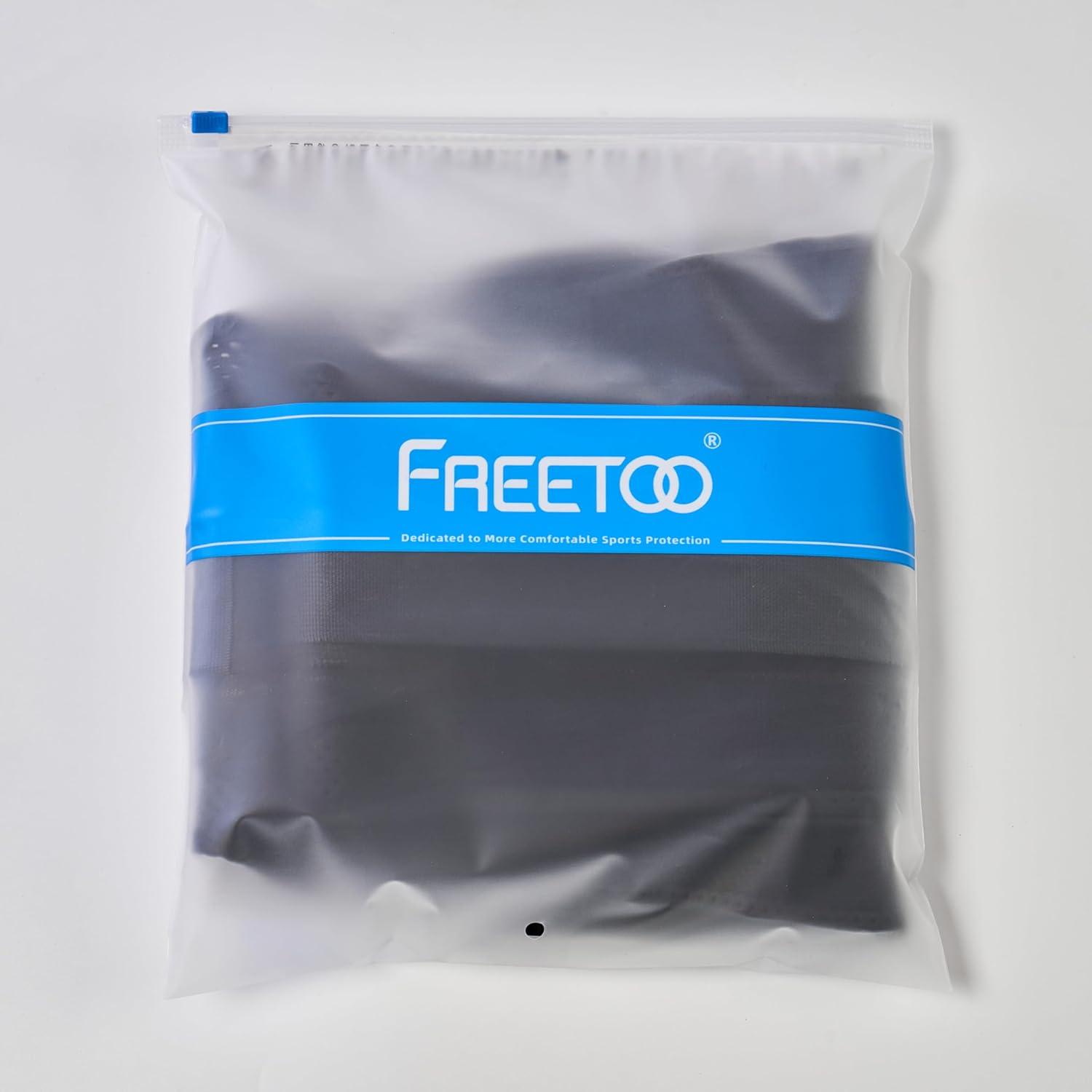 FREETOO Rückenbandage Herren Damen Sport Atmungsaktiv Schwarz