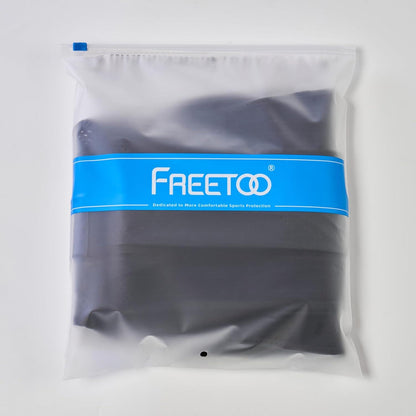FREETOO Rückenbandage mit 5 Aufenthalten für Damen und Herren, Schwarz