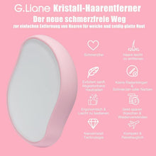 Kristall Haar Radiergummi Nano Glas Haarentferner Rose
