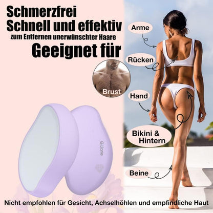 Kristall-Haarentfernerstein schmerzloser Haarentfernungsdepilator