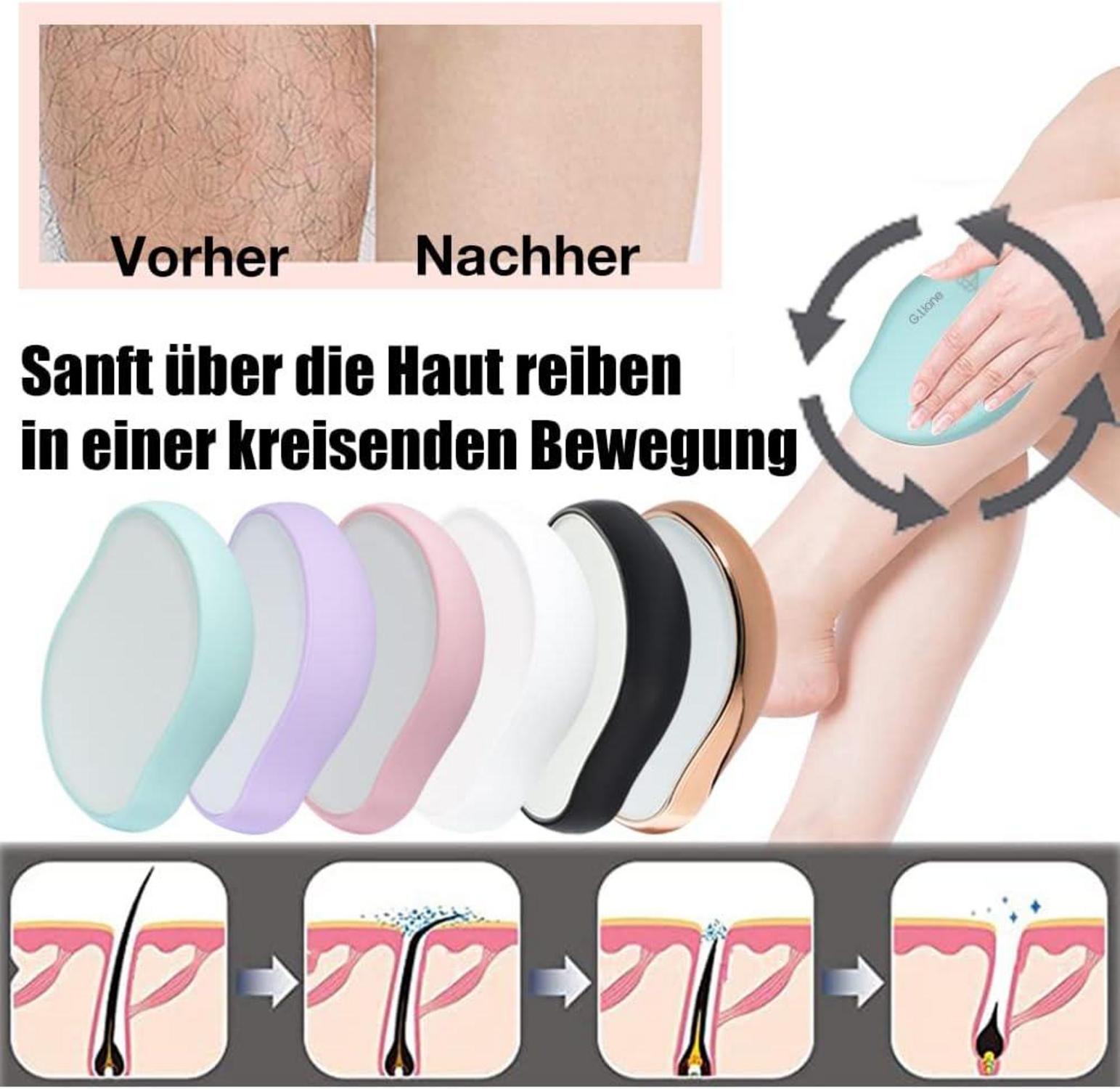 Kristall Haarder - Nano Glas Haarentferner - Wiederverwendbarer Depilator