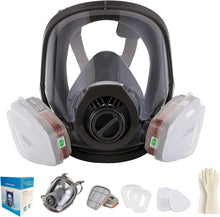 Vollgesichtsmaske mit Filter für Sprühen und Schleifen