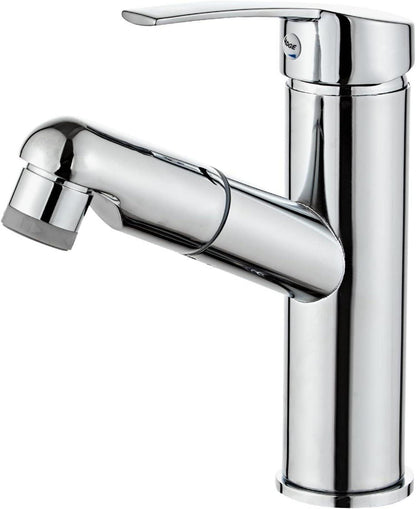 Moderne Sumeber Wasserhahn Bad Armatur Mischbatterie mit 2 Strahlarten Silbrig