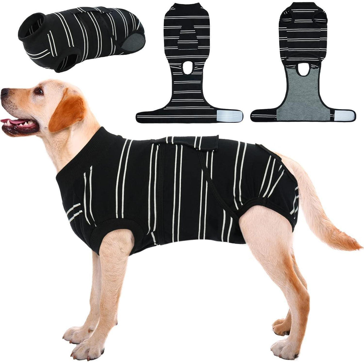 Atmungsaktiver OP-Hundebody XXL – Wundschutz & E-Halsband Alternative