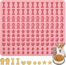 Silikon Backmatte 130 Gitter Hundekekse Backform DIY Leckerlis Rot
