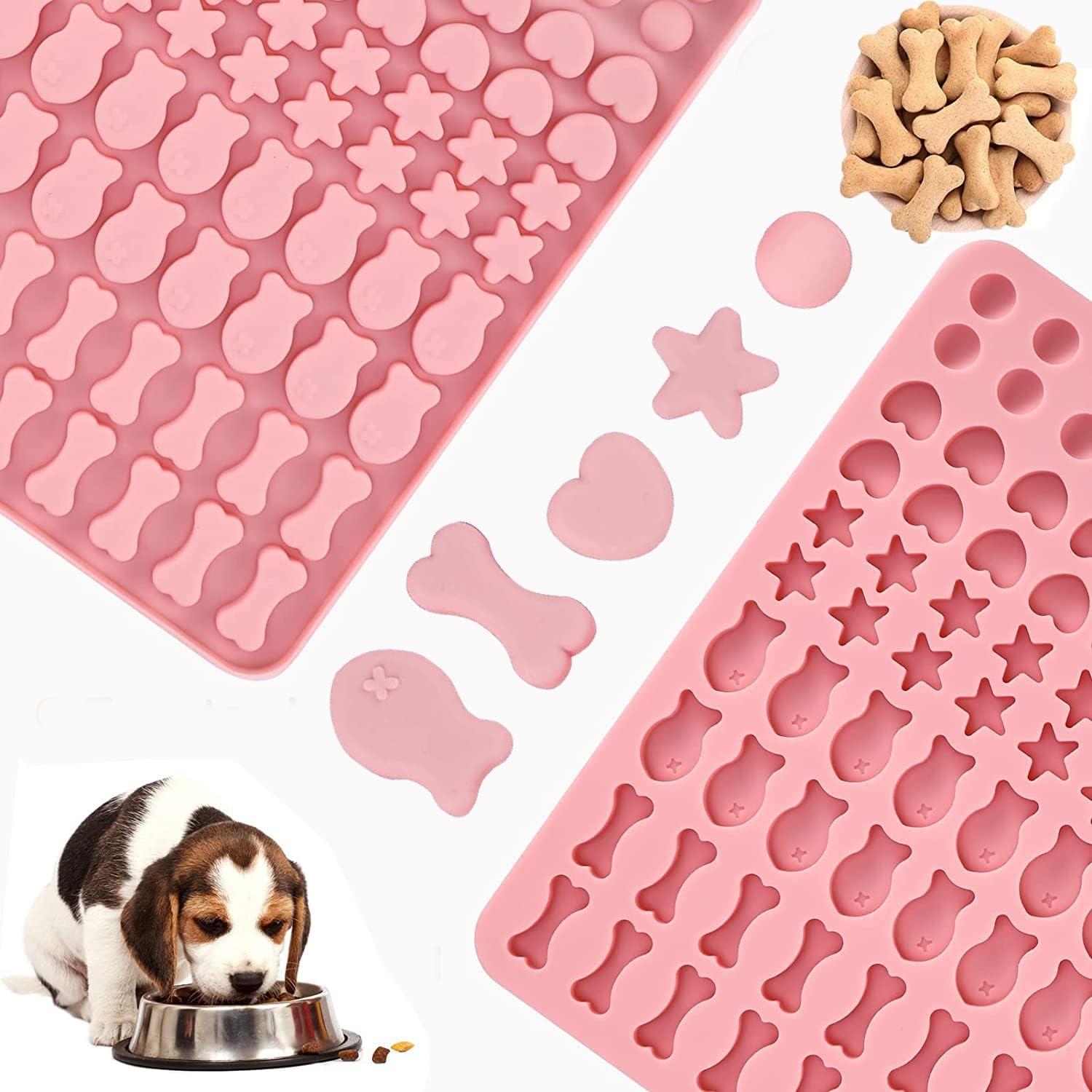 Silikon Backmatte 130 Gitter Hundekekse Backform DIY Leckerlis Rot