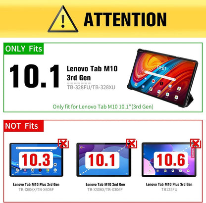 DLveer Lenovo Tab M10 Hülle 10.1 Zoll 3rd Gen Schutzhülle