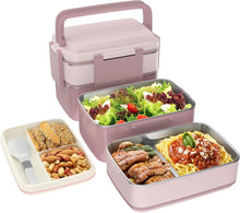Bento Box Lunchbox Erwachsene Edelstahlfach Auslaufsicher 1500ml BPA
