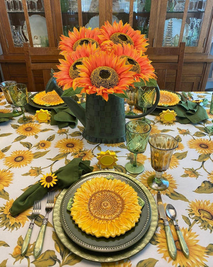 Künstliche Sonnenblumen groß dekorative Seidenblumen Hochzeit Party