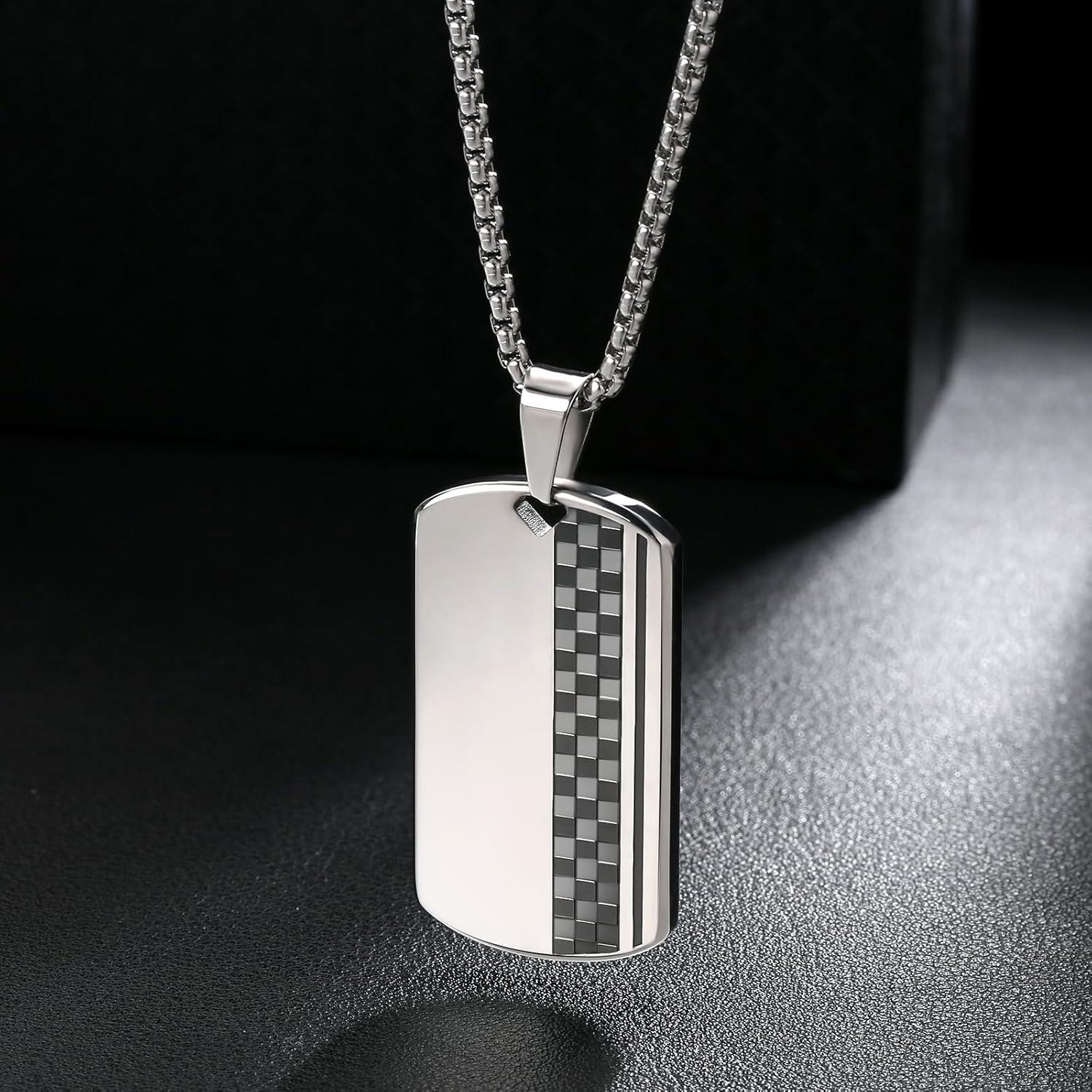 Anhänger Kette 18K Goldplatte Dogtag Hip Hop Geschenk