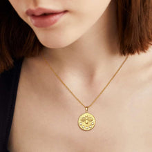 Goldene Biene Anhänger Kette verstellbar 41+5cm, Edelstahl