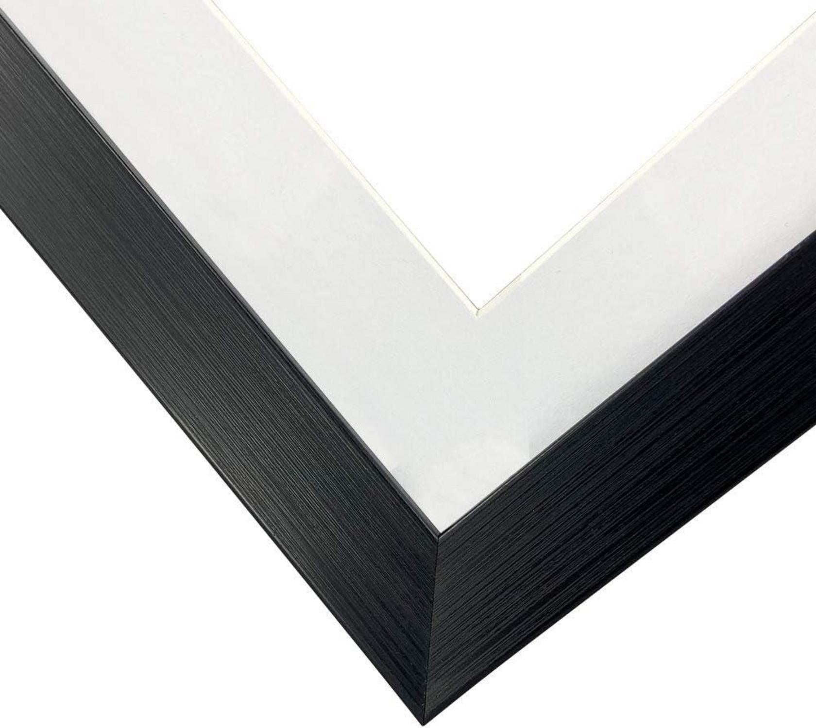 Bilderrahmen Set 6er Schwarz 10x15/13x18 Wand Tisch Galerie Collage