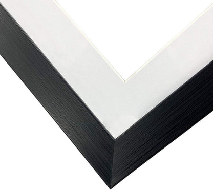 Bilderrahmen Set 6er Schwarz 10x15/13x18 Wand Tisch Galerie Collage