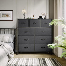 YITAHOME Aufbewahrungskommode mit 9 Schubladen Industrial