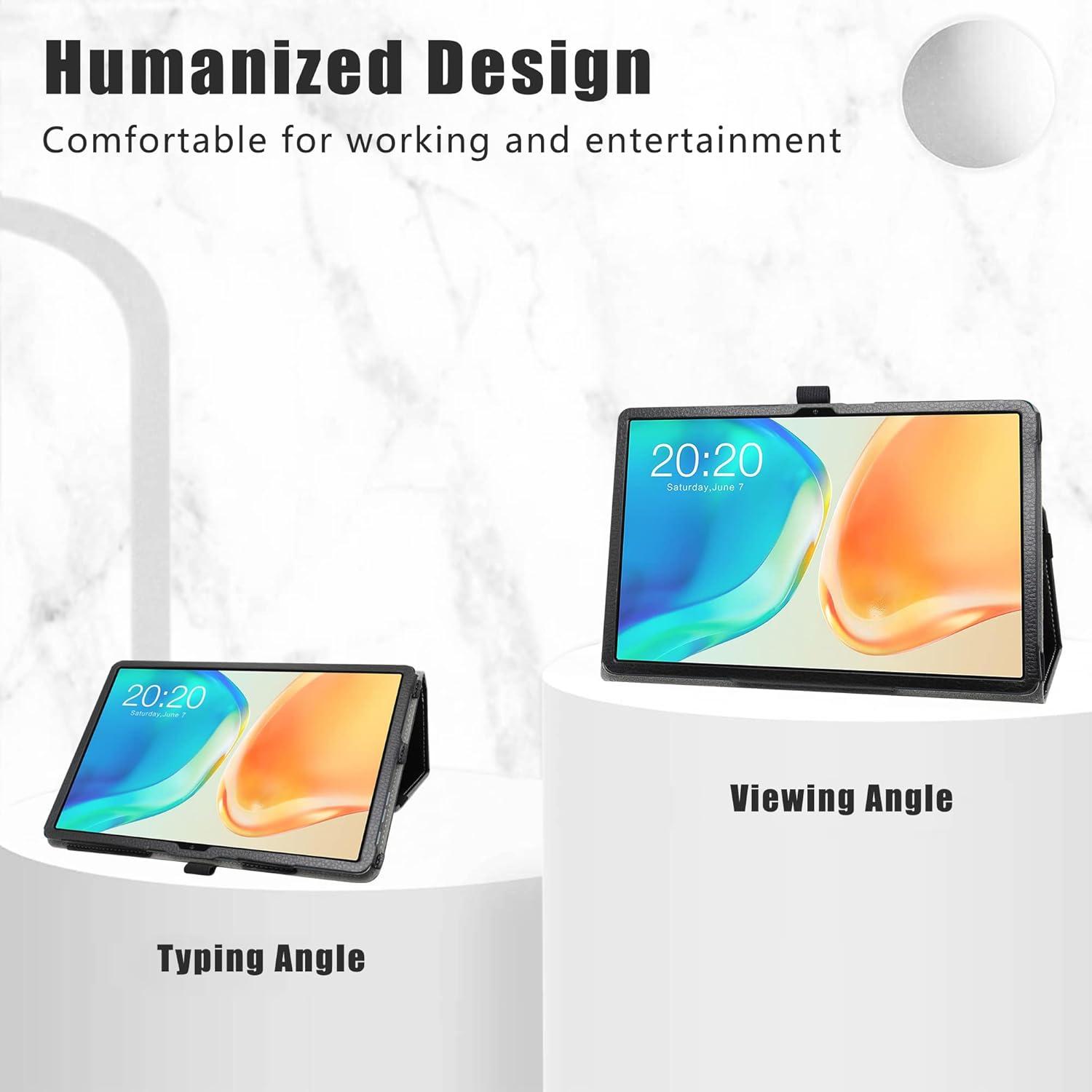 LiuShan Hülle für TECLAST M40 Plus 10 Zoll Tablet Schwarz