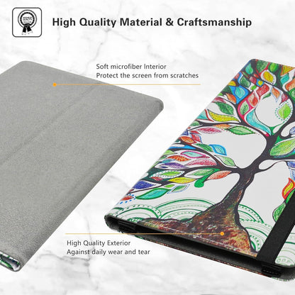 LiuShan TECLAST P30S Hülle PU Leder Case Ständer M40 Plus P20S P30S P40HD Tablet