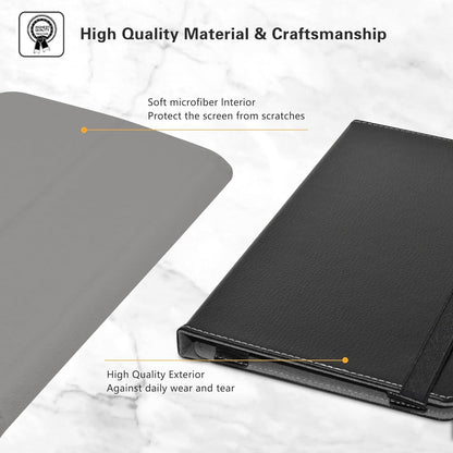 LiuShan Tablet hülle DOOGEE T20 T20S 360° Drehbar Schwarz