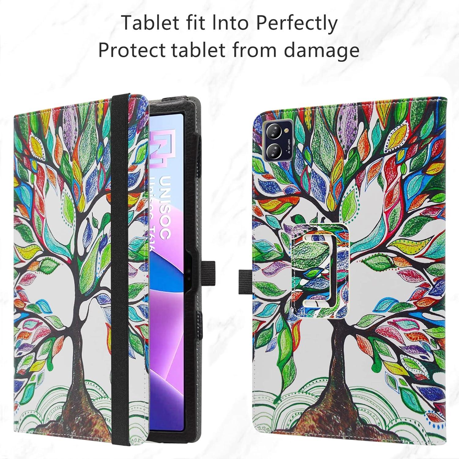 LiuShan Tablet Hülle für CHUWI HiPad XPro & Jumper EZpad M11 10,51 Zoll - Love Tree