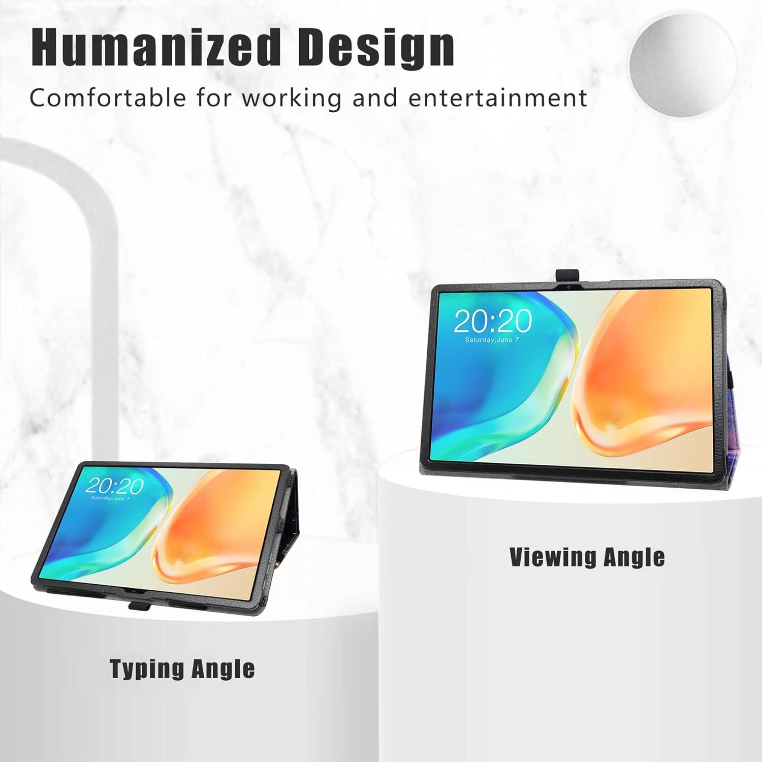 TECLAST P20S Hülle, PU Leder Tasche mit Ständer für 10 Zoll