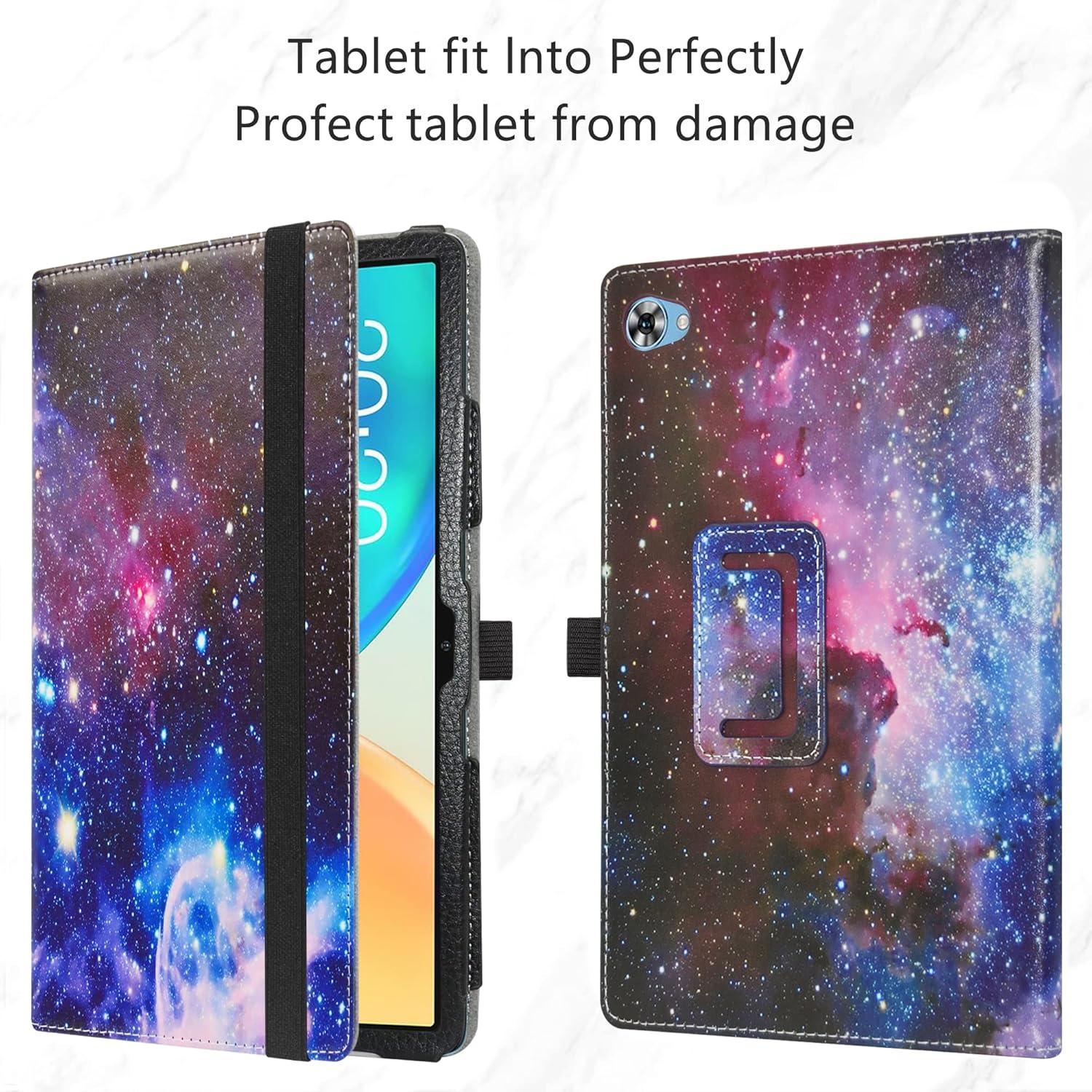 LiuShan PU Leder Hülle mit Ständer für TECLAST 10 Zoll Tablet