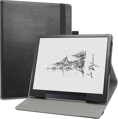 Schwarze PU Leder Hülle für BOOX Tab Ultra/Tab Ultra C 10,3 Zoll