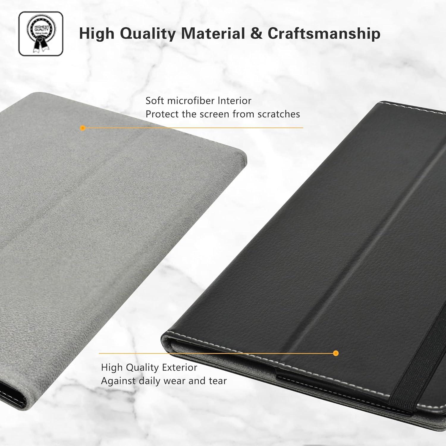 LiuShan Tablet-Hülle für BOOX Tab Ultra/Tab Ultra C 10,3 Zoll - Schwarz